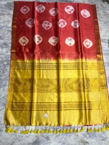 Elegant Banana Silk Saree – Sustainable Luxury