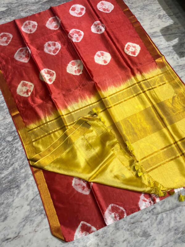 Elegant Banana Silk Saree – Sustainable Luxury - Image 2