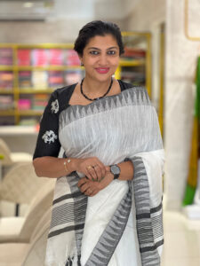 Handloom Kota Silk Saree_with Running Blouse